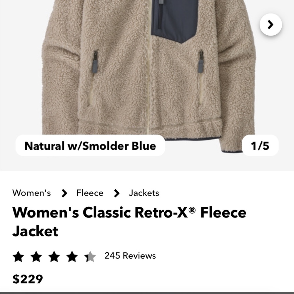 Women's Classic Retro-X® Fleece Jacket - Picture 6 of 6
